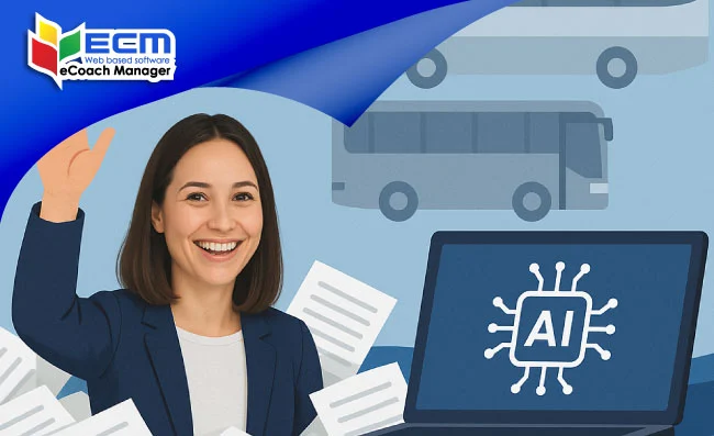 Thumbnail Stop Drowning Admin AI is Here to Boost Your Coach and Bus Operations, coach & bus operations