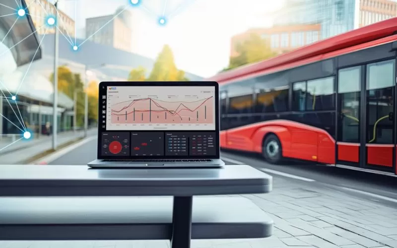 Data analytics dashboard displaying transport logistics metrics, Transport management, May 2024, Australia