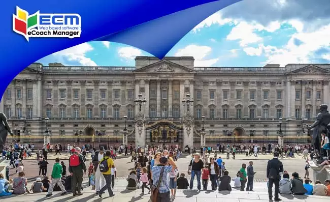 Thumbnail crowds in front of Buckingham Palace, UK tourist arrivals, top destination