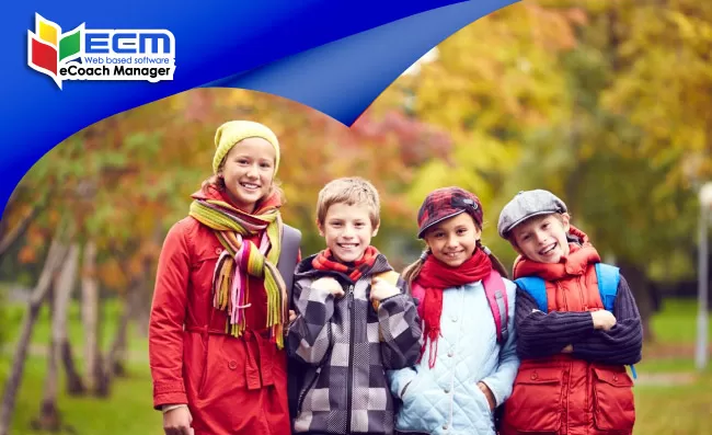 thumbnail children group picture, school trips in the UK, UK National Children's Day school transport